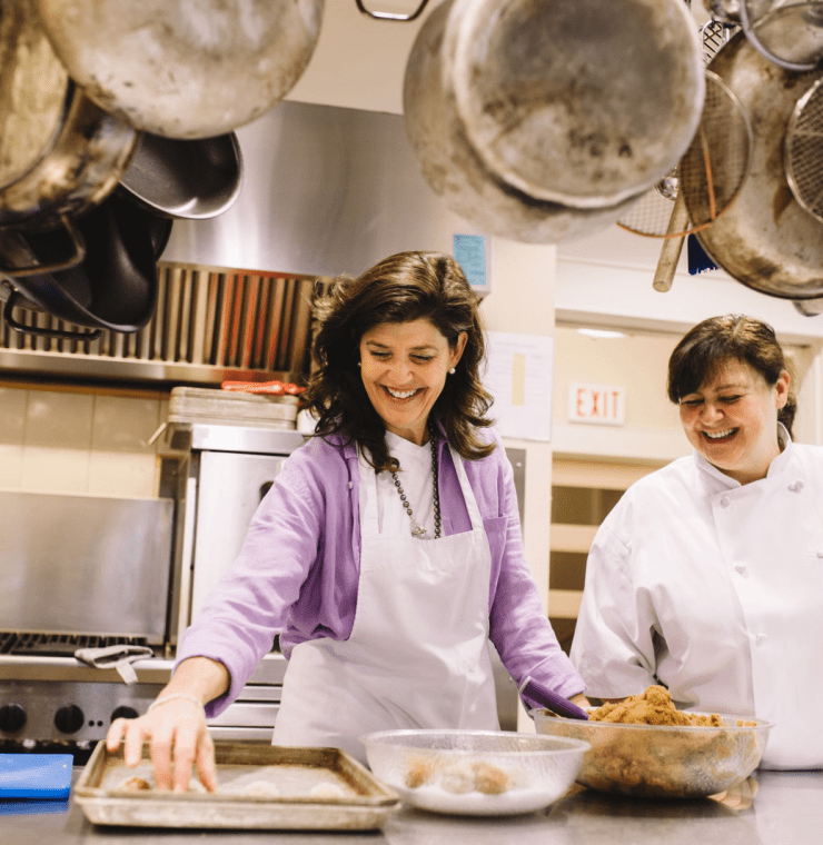 Canuck Place kitchen volunteer
