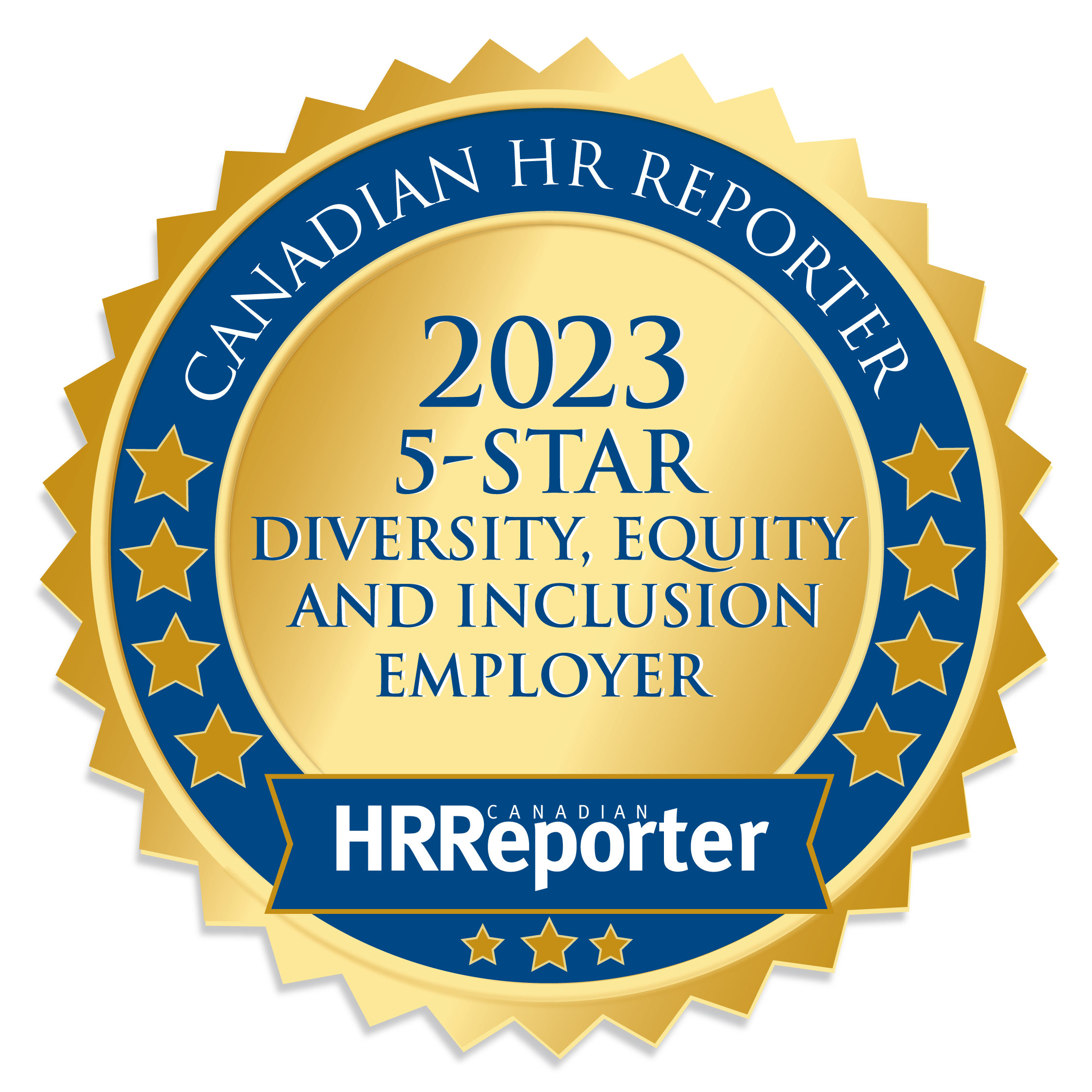 CHRR 5 Star Diversity Equity and Inclusion Employer Logo